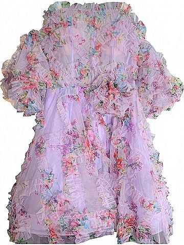 Jovani Gina Dress in Purple (view 2)