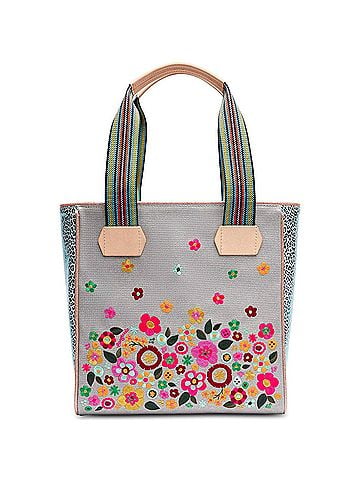 Consuela Classic Floral Tote Bag in Tink (view 1)