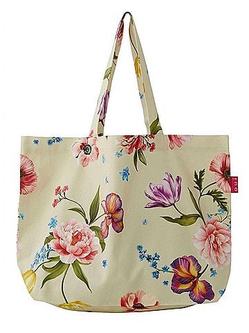 Oui Botany Bliss Tote Bag in Ecru (view 1)