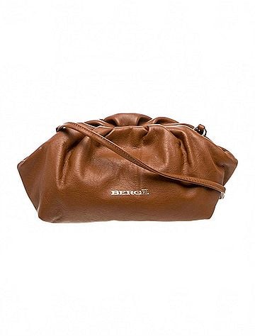 Berge Women's Mini Tramonto Shoulder Bag in Tan (view 1)