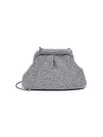 Moda Luxe Women's Amelia Clutch in Silver (view 1)