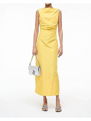 STAUD Women's Harlow Bag in Metallic Silver (view 2)
