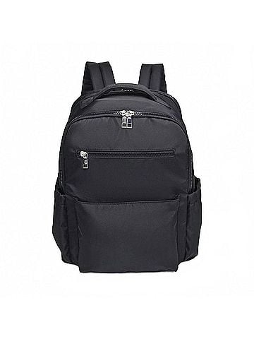 Urban Expressions Women's Urban Explorer Backpack in Black (view 1)