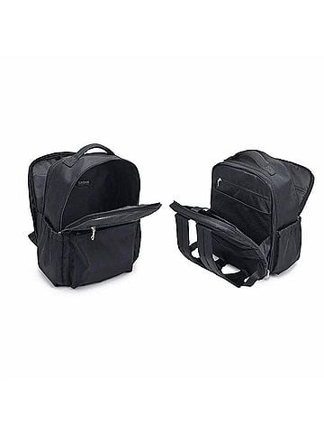 Urban Expressions Women's Urban Explorer Backpack in Black (view 2)