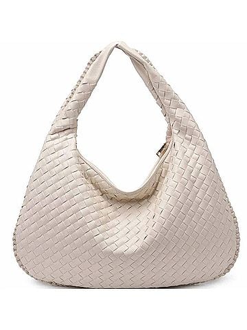 Urban Expressions Women's Victoria Hobo Bag in Oatmilk (view 1)