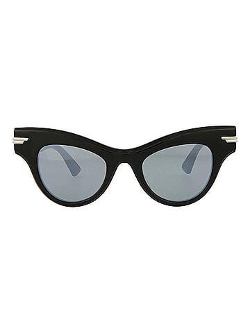 Bottega Veneta Women's Cat Eye-Frame Acetate Sunglasses in Black (view 2)
