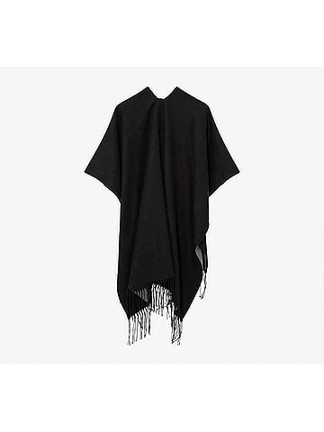 Echo Women's Ruana Reversible Wrap in Grey/Black (view 2)