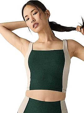 Beyond Yoga Spacedye Vitality Cropped Tank Sleeveless Top (view 1)