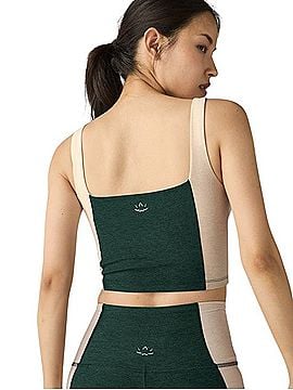 Beyond Yoga Spacedye Vitality Cropped Tank Sleeveless Top (view 2)