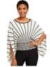 New York & Company Black White Pullover Sweater Size M - photo 1