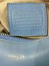 Coach 100% Leather Solid Blue Hobo One size - photo 9