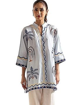 Outfitters ethnc 3/4 Sleeve Blouse (view 1)