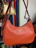 Coach 100% Leather Orange Leather Shoulder Bag One size - photo 6