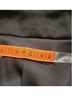 Alice + Olivia 100% Cotton Stripes Black Silver Jacket Size M - photo 3