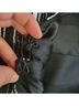 Alice + Olivia 100% Cotton Stripes Black Silver Jacket Size M - photo 7
