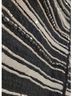 Alice + Olivia 100% Cotton Stripes Black Silver Jacket Size M - photo 5