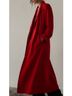 Yohji Yamamoto 100% Wool Red Denim Jacket Size S - photo 3