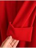 Yohji Yamamoto 100% Wool Red Denim Jacket Size S - photo 7