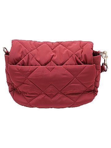 Marc Jacobs Marc Jacobs Quilted Utility Messenger Bag in Red Nylon (view 2)