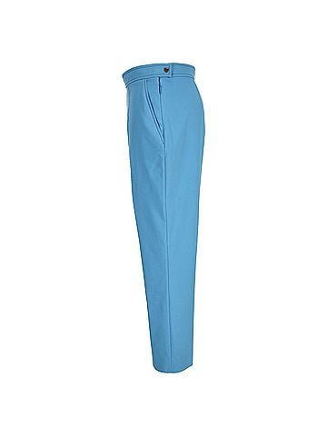 Emilio Pucci Emilio Pucci Pants in Light Blue Cotton (view 2)
