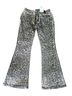 Akira Animal Print Multi Color Jeans Size L - photo 1