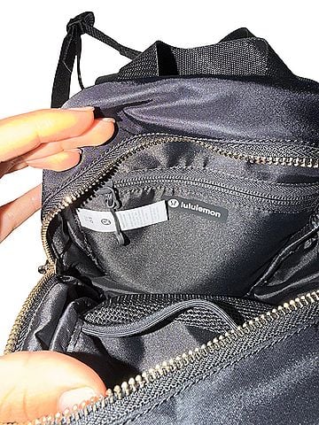 Lululemon Athletica Leather Backpack (view 2)