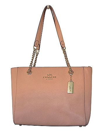 Coach Cammie Chain Leather Tote (view 1)
