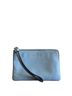 Coach Blue Leather Clutch One size - photo 1