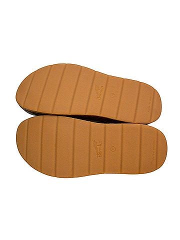 Dansko Brynlee Black Waxy Milled Leather Sandals (view 2)