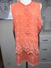 Johnny Was 100% Cupramonium Floral Multi Color Sleeveless Top Size M - photo 4