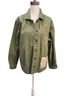 Hippie Laundry 100% Cotton Floral Green Jacket Size L - photo 1