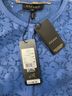 Escada 100% Lambskin 100% Polyester Blue Coat Size 4 - photo 4