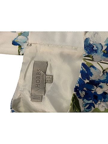 Hobbs London Fiona Delphiniums Cocktail Dress (view 2)