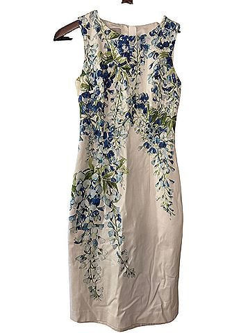 Hobbs London Fiona Delphiniums Cocktail Dress (view 1)