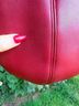 Coach 100% Leather Solid Red Shoulder Bag One size - photo 7