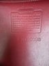 Coach 100% Leather Solid Red Shoulder Bag One size - photo 5