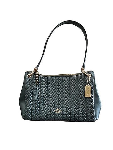 Coach Mia Leather Shoulder Bag (view 1)