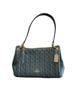 Coach Solid Green Leather Shoulder Bag One size - photo 1