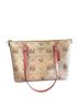 Coach 100% Canvas Floral Pink Multi Color Tote One size - photo 1