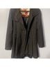 Steve Madden Black Trenchcoat Size M - photo 11