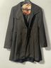 Steve Madden Black Trenchcoat Size M - photo 14