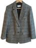 Everlane Checkered-gingham Black White Blazer Size 6 - photo 1