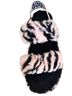 Ugg 100% Sheepskin Animal Print Zebra Print Pink Black Sandals Size 8 - photo 4