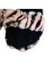 Ugg 100% Sheepskin Animal Print Zebra Print Pink Black Sandals Size 8 - photo 6