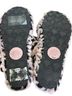 Ugg 100% Sheepskin Animal Print Zebra Print Pink Black Sandals Size 8 - photo 9