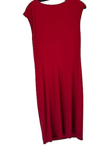 Ralph Lauren Draped Cowl-Neck Midi Dress Casual Dress (view 2)