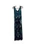 Monsoon Floral Blue Green Casual Dress Size 8 - photo 1