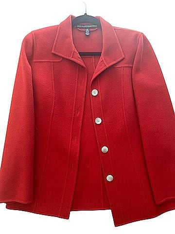 Linda Allard Ellen Tracy Coat (view 1)