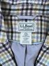 L.L.Bean Plaid Multi Color Blazer Size 16 - photo 3