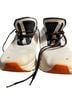 On White Blue Black Orange Sneakers Size EU 42 - photo 1